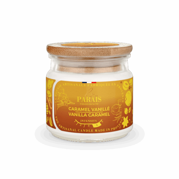 Bougie parfumée Caramel vanillé