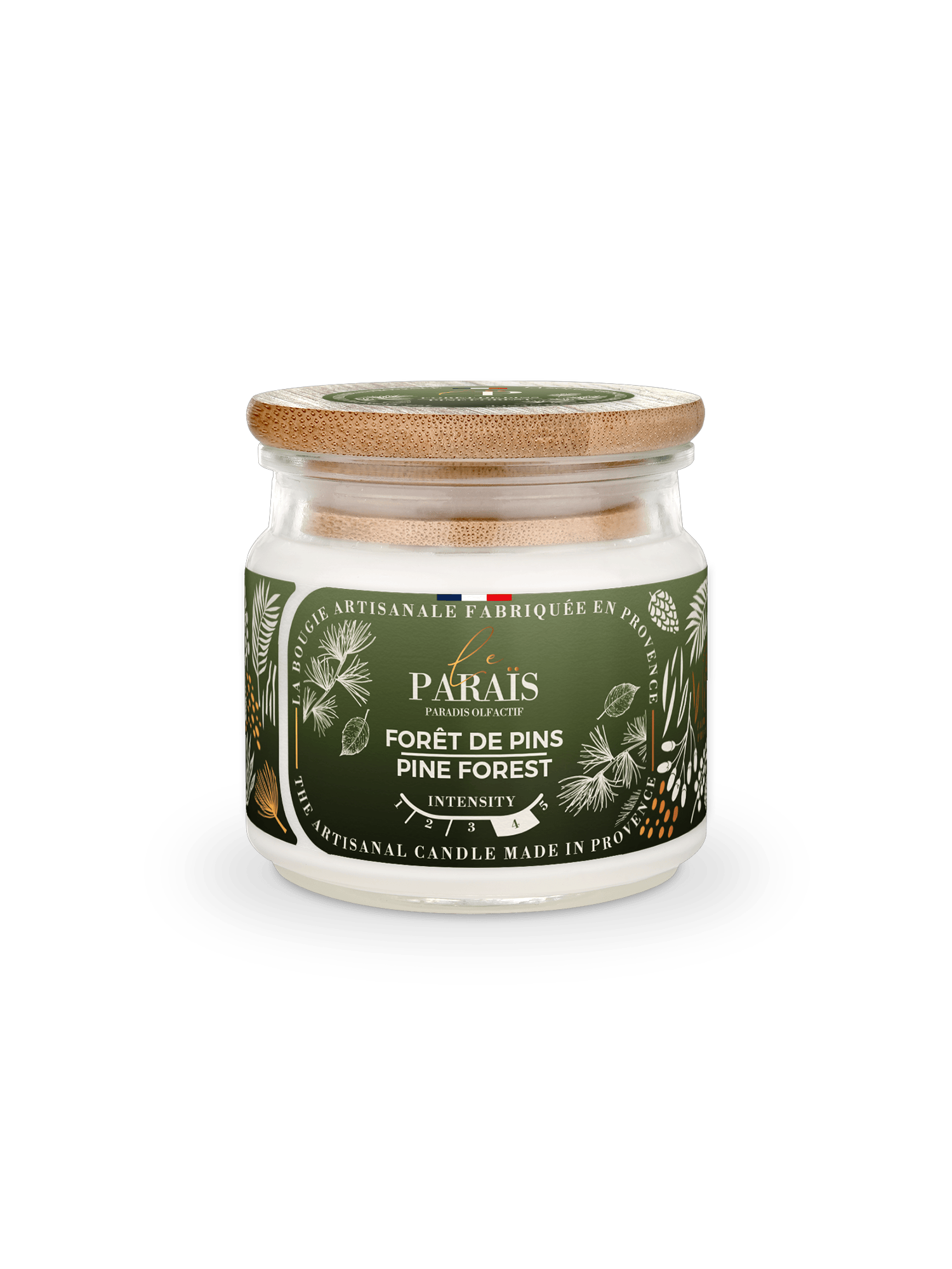 Bougie parfumée Forêt de pins 1 Bougie parfumée Forêt de pins