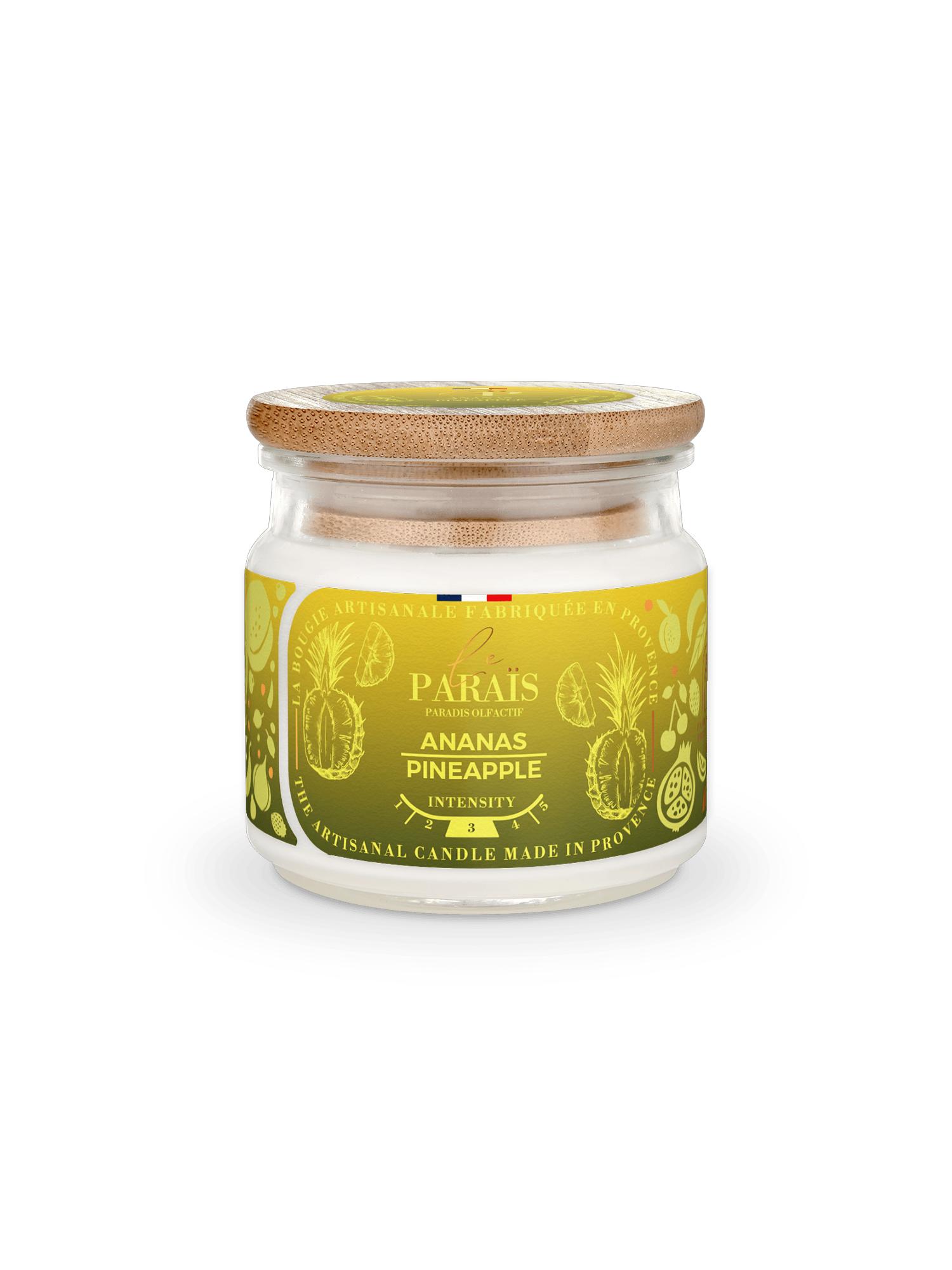 Bougie parfumée Ananas 1 Bougie parfumée Ananas