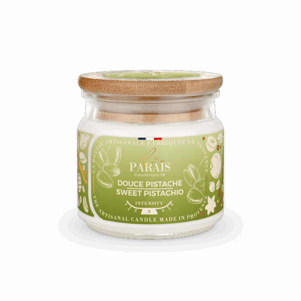 Bougie parfumée Douce Pistache