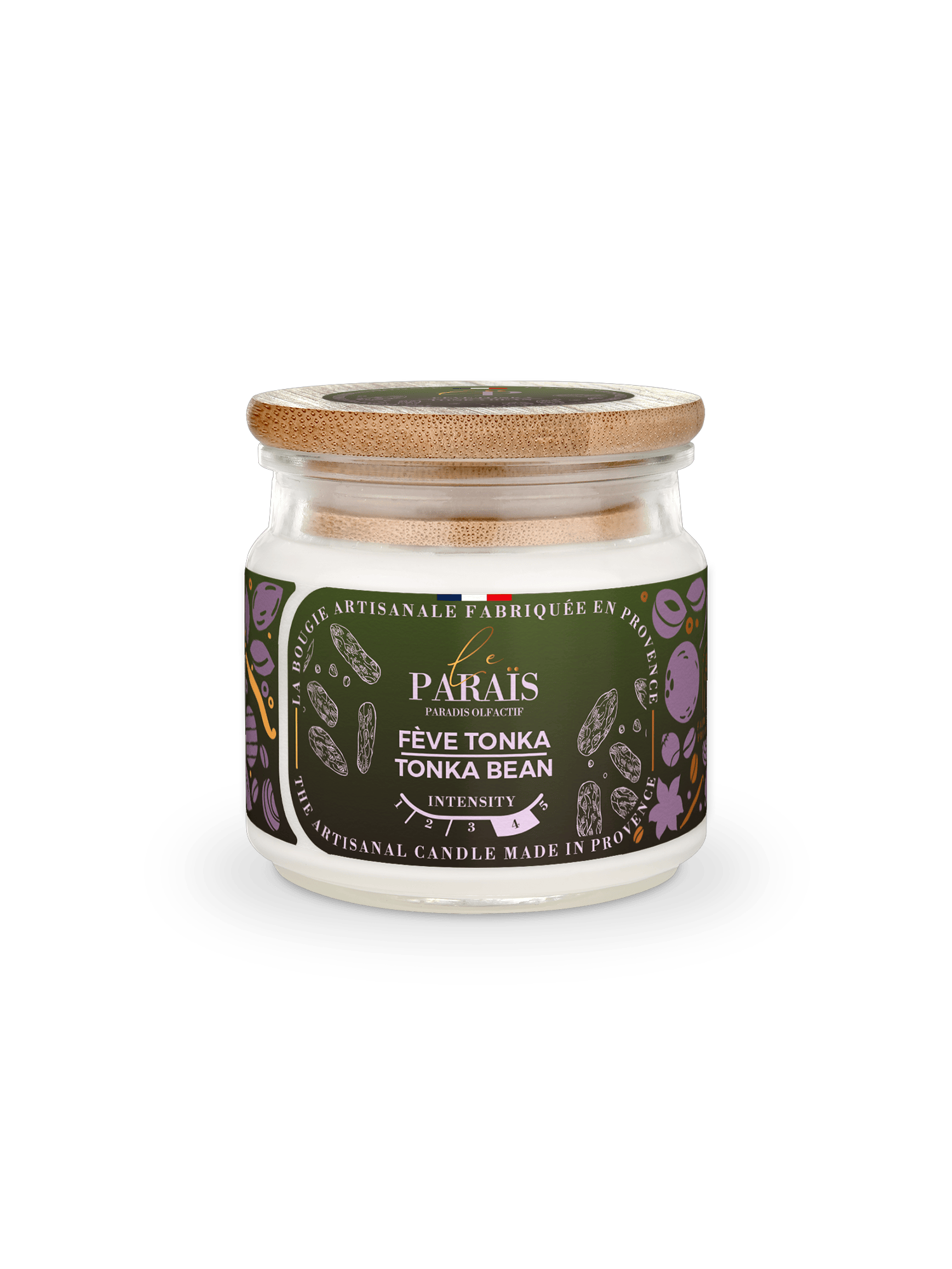 Bougie parfumée Féve de Tonka 1 Bougie parfumée Féve de Tonka
