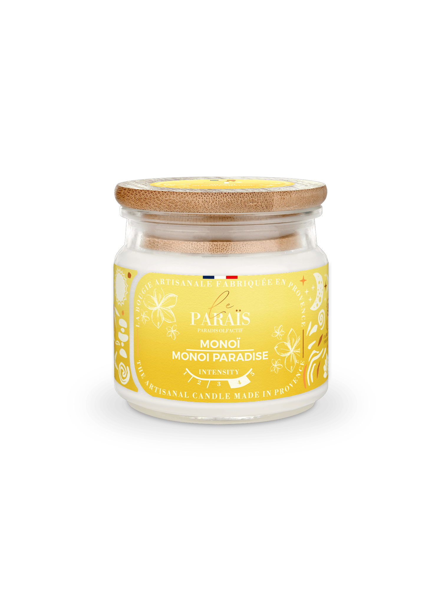 Bougie parfumée Monoï 1 Bougie parfumée Monoï