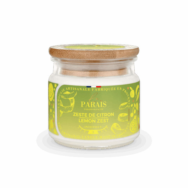 Bougie parfumée Zeste de Citron