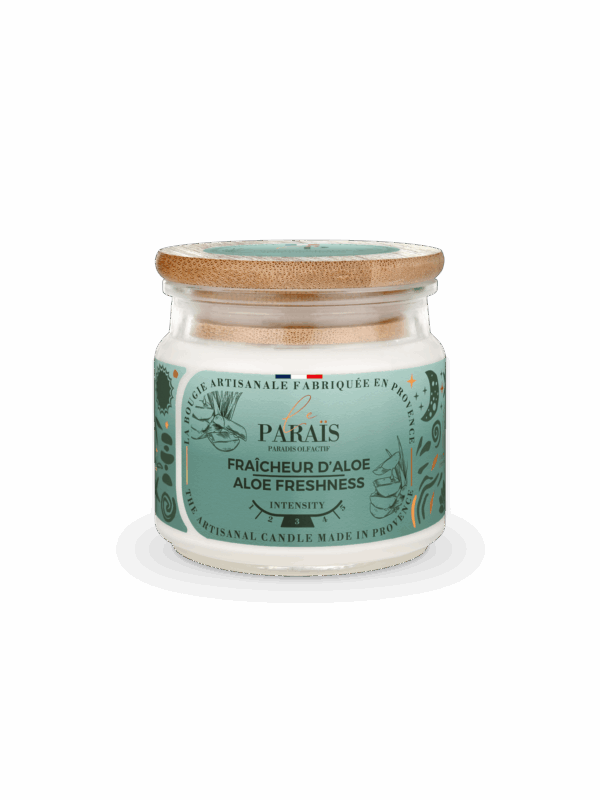 Bougie parfumée Fraîcheur d'Aloe