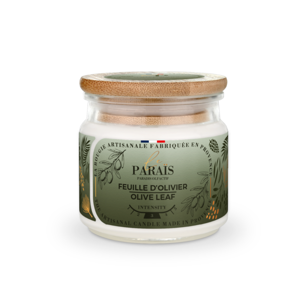Bougie parfumée Feuille d'Olivier