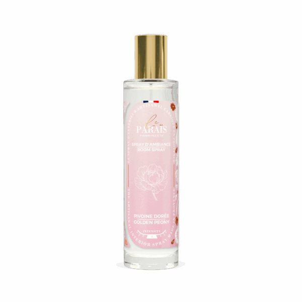 Spray d'ambiance Pivoine dorée