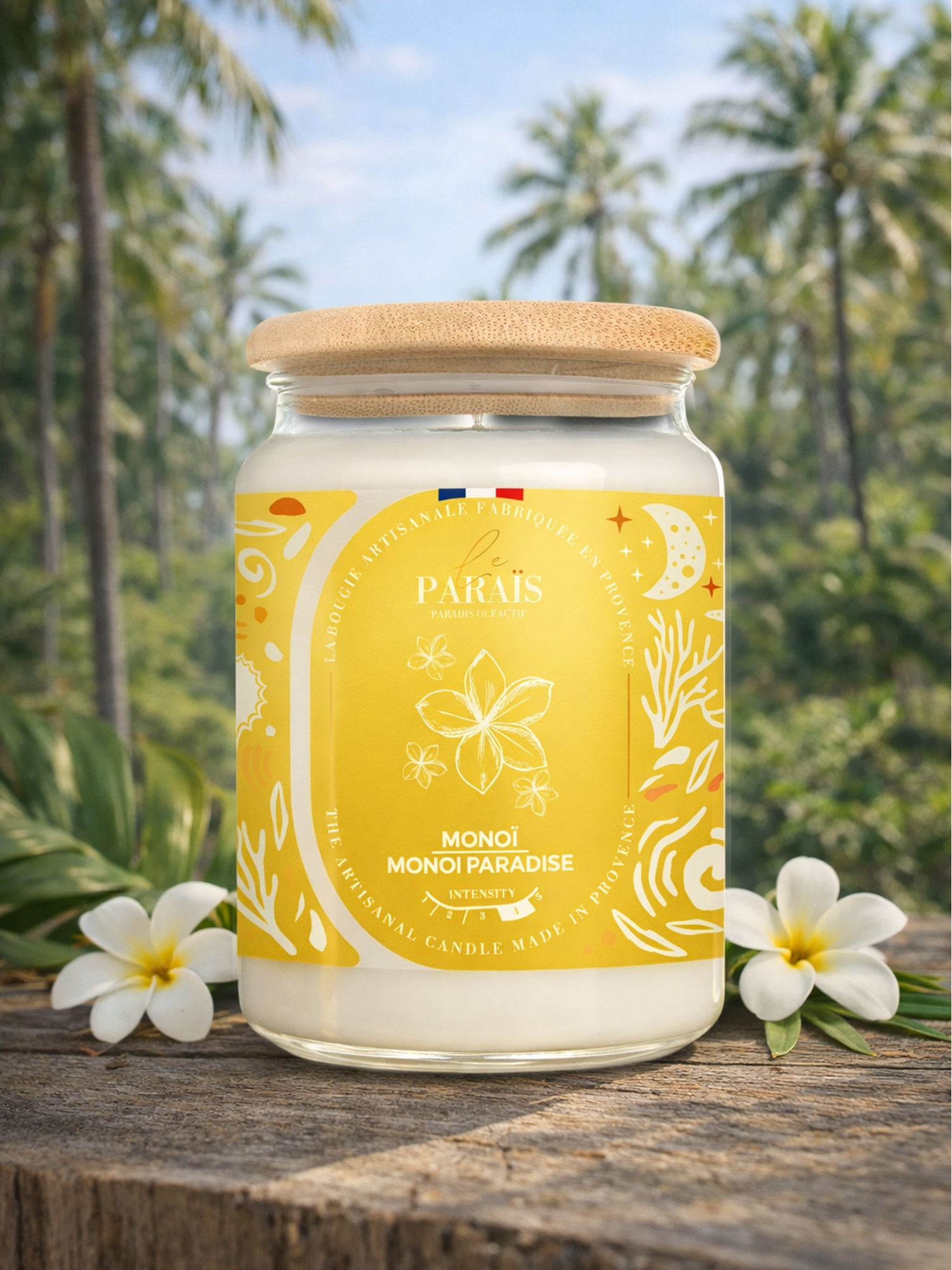 Bougie parfumée Monoï 2 Bougie parfumée Monoï – Image 2