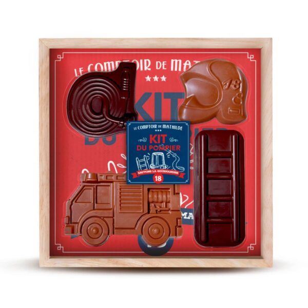 Kit du Pompier- Chocolats Noir et Lait - 175g