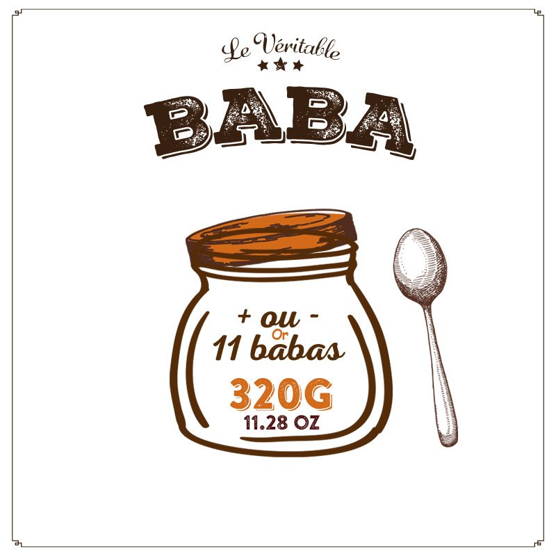 Baba Rhum Vanille - 320g 2 Baba Rhum Vanille - 320g – Image 2