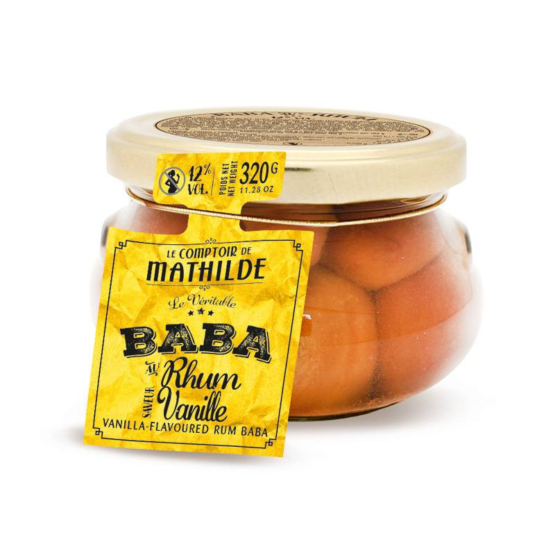 Baba Rhum Vanille - 320g 1 Baba Rhum Vanille - 320g