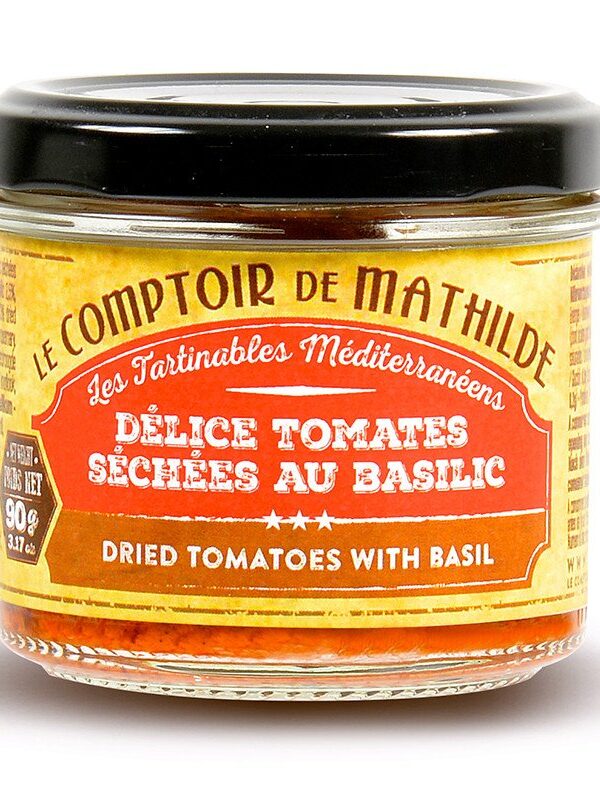 Délice de Tomates Séchées au Basilic - 90g
