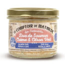 Duo de Saumon Crème & Citron Vert -100g