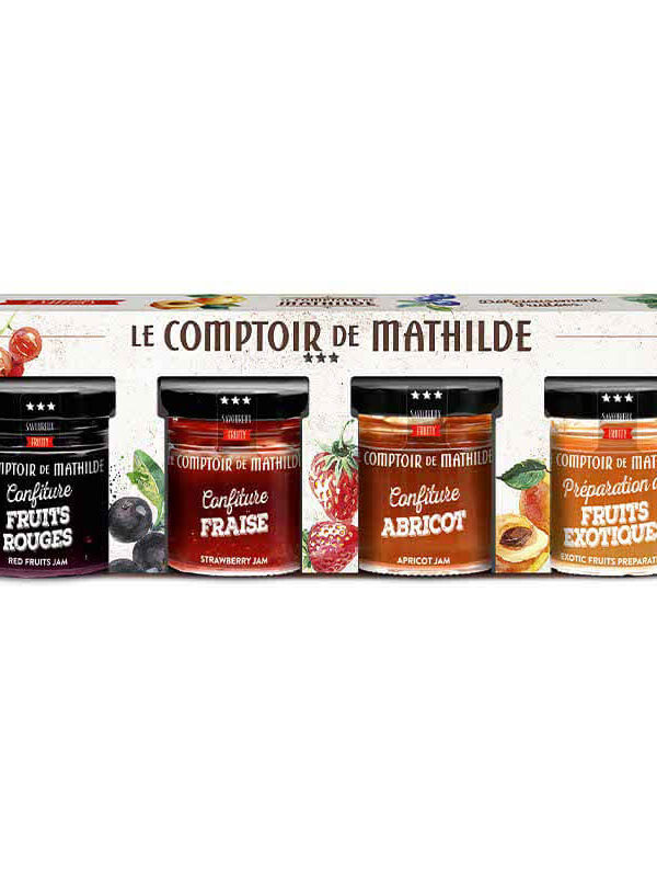 Les Mathildettes de Confitures - 4x40g