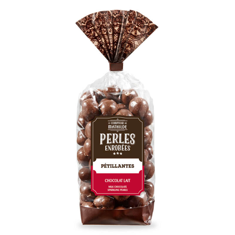 Perles Pétillantes Chocolat au Lait - 170g 1 Perles Pétillantes Chocolat au Lait - 170g