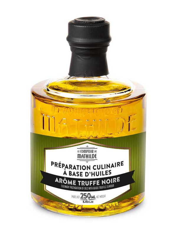 Préparation Culinaire Huiles - Arôme Truffe Noire - 250 ml