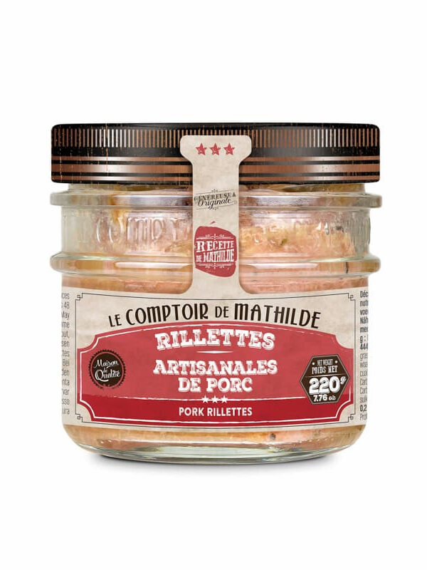 Rillettes Artisanales de Porc - 220g